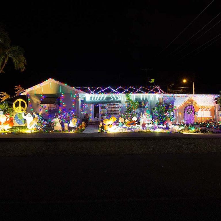 Key West holiday lights