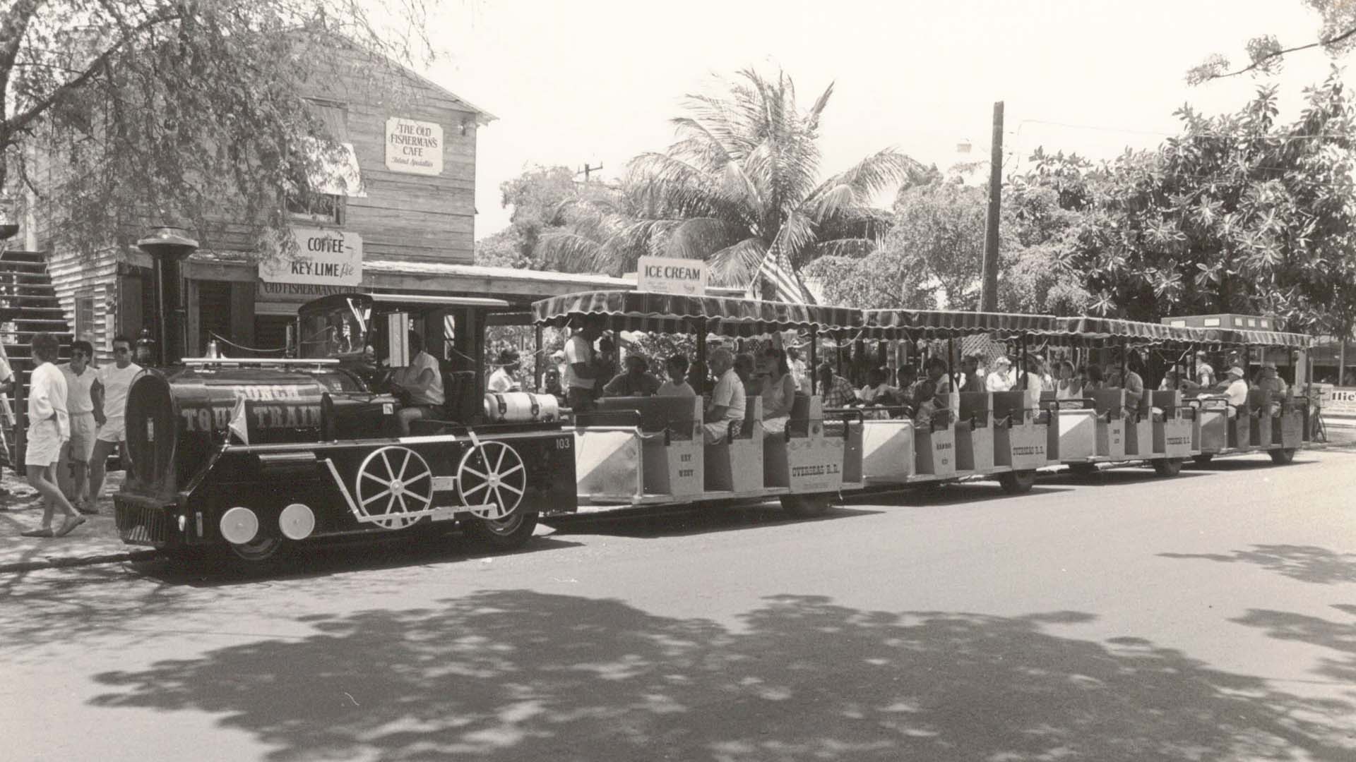 the first conch tour train in key west