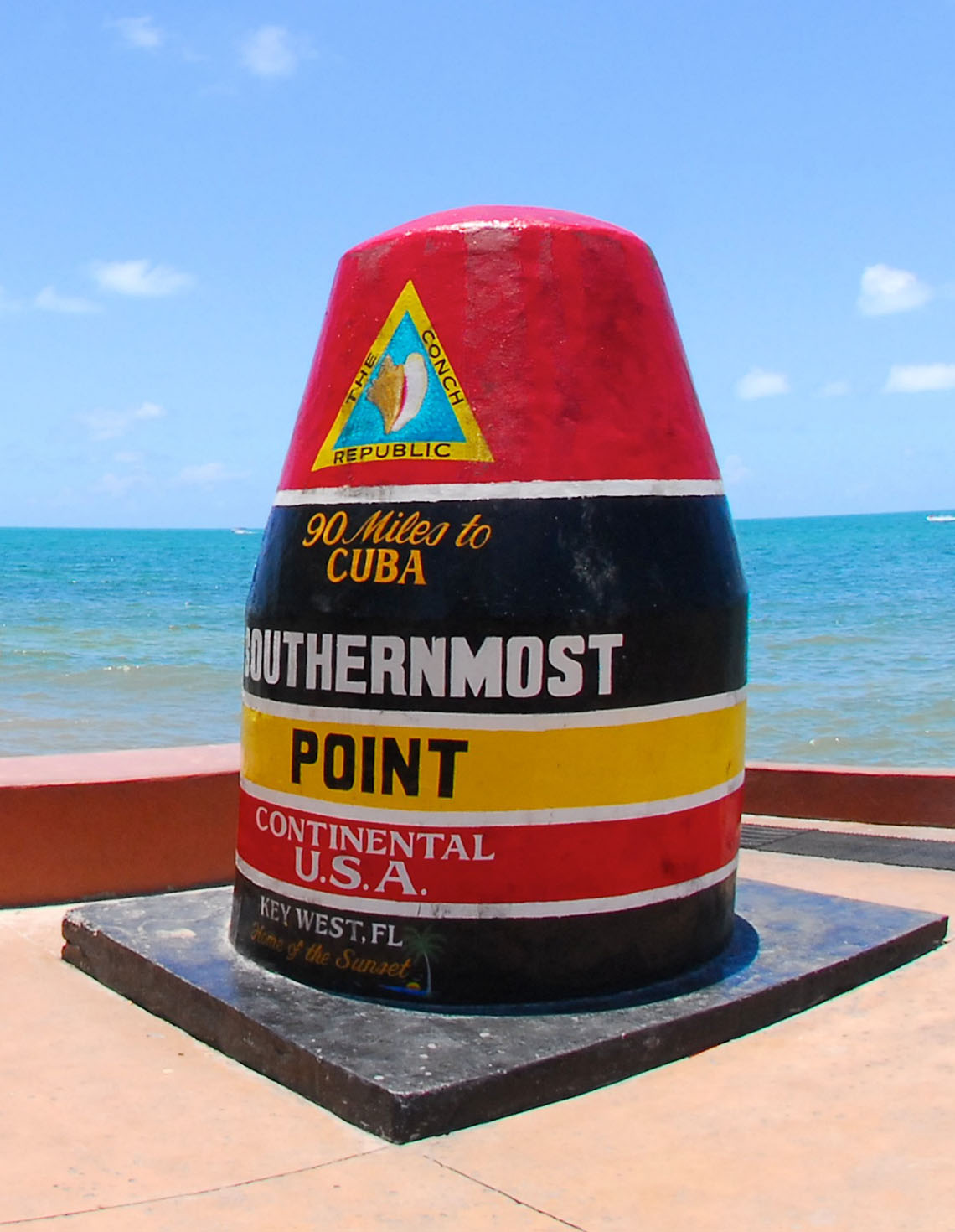 southernmost point buoy in key west